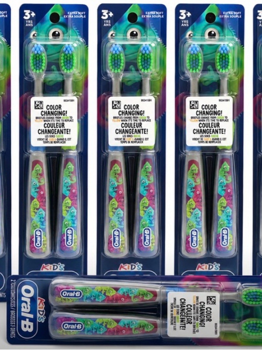 ✨Oral-B Kids Disney Pascal Tangled Toothbrushes - 6 Pack Brand New